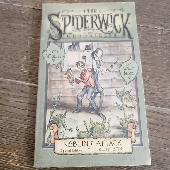 The Spiderwick Chronicles Goblins Attack Special Edition of Seeing Stone Book - Picture 1 of 7